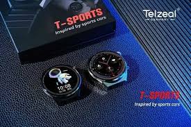 Telzeal T Sports Amoled Display SmartWatch - Wireless Charging, 7 Theme Modes - Image 2