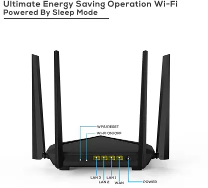 TENDA AC1200 MU-MIMO Router - Dual Band Gigabit Router AC10 Gaming 4K Streaming - Image 3