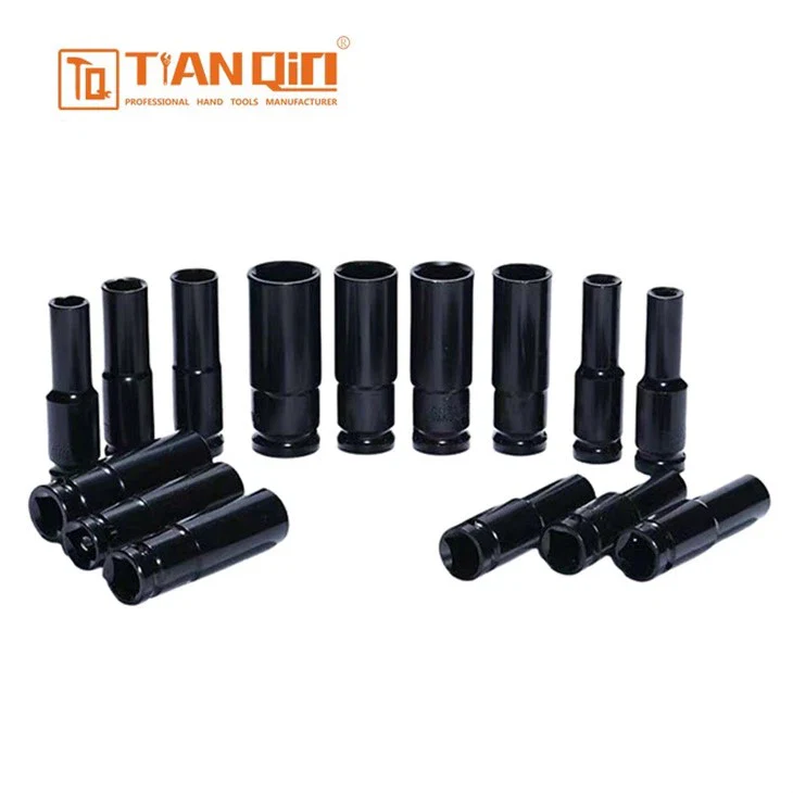 Tianqin TQ73006 15-Piece 1/2″ Long Socket Set – Professional Heavy Duty Mechanic Tool Kit for Automotive & Workshop Use - Image 3
