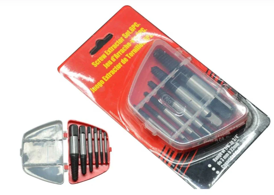 Tianqin TQ82086 6-Piece Jumbo Screw Extractor Set – Heavy Duty Broken Bolt Removal Tool - Image 3