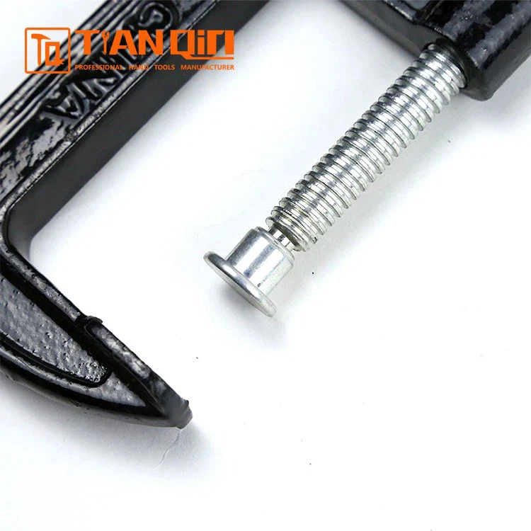 Tianqin TQ83001-6 6″ Heavy Duty G-Clamp – Steel Workshop Clamp for Woodworking & Metalworking - Image 2