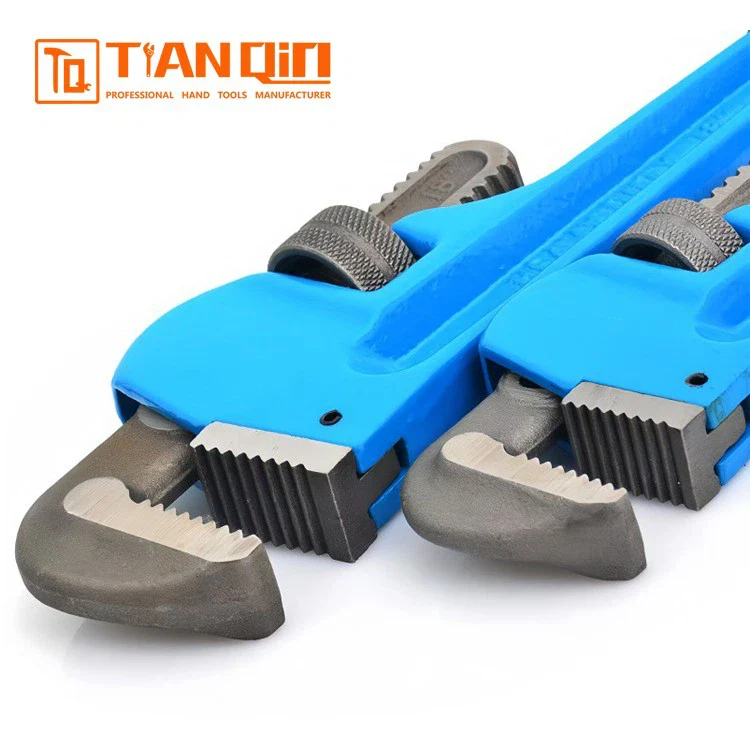 Tianqin TQ83005-12  Heavy Duty Pipe Wrench – 12″ Double Eyebrow Design, Industrial Plumbing Tool - Image 3