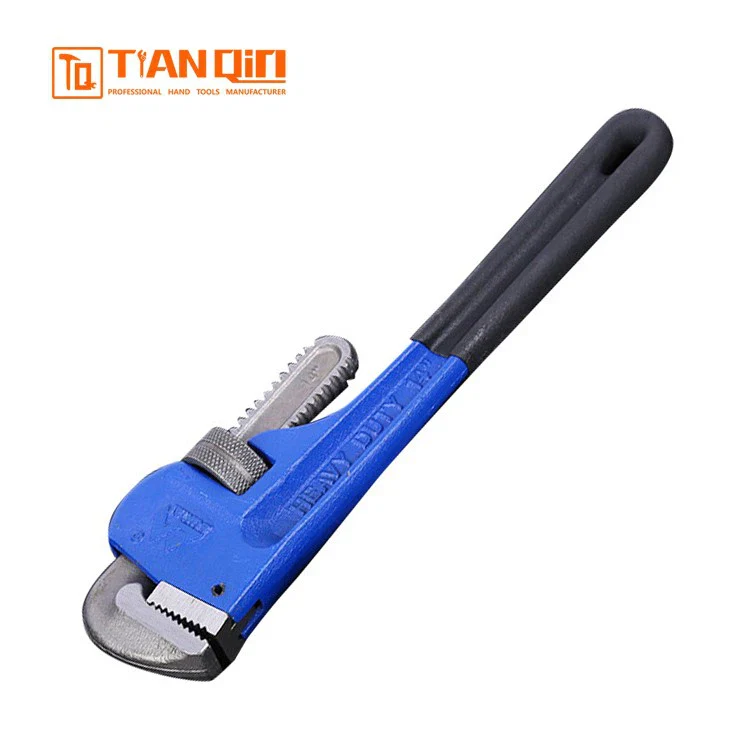 Tianqin TQ83005-48 48-Inch American Heavy Duty Pipe Wrench – 125mm Jaw, Double Eyebrow Industrial Plumbing Tool - Image 2
