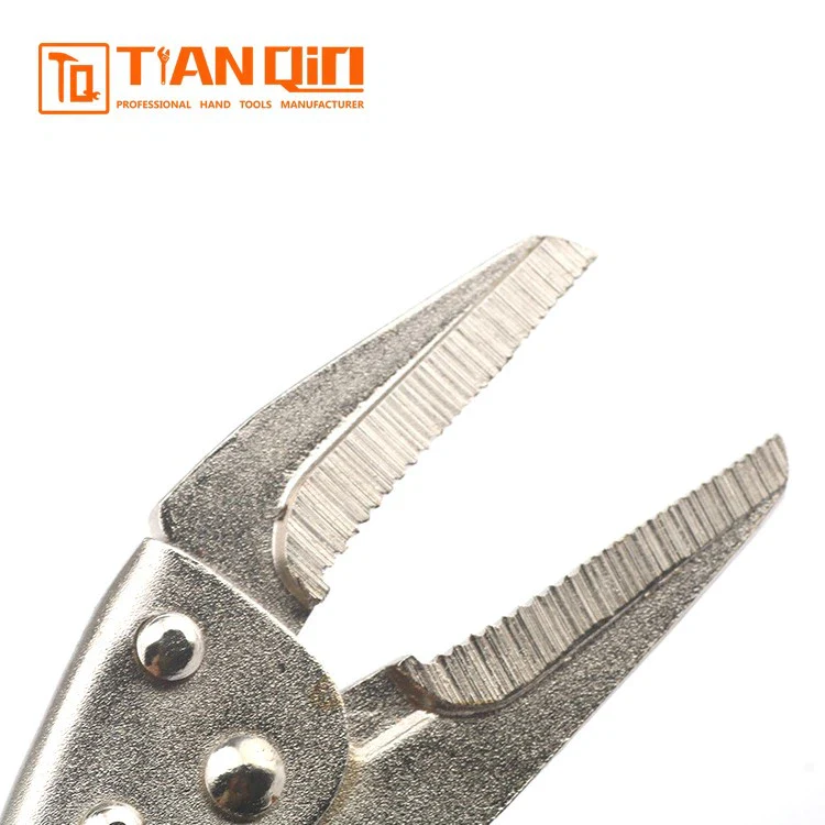 Tianqin TQ83016 9.5″ Sharp Nose Locking Pliers – Heavy Duty Long Nose Vice Grip Tool for Precision Clamping & Gripping - Image 4