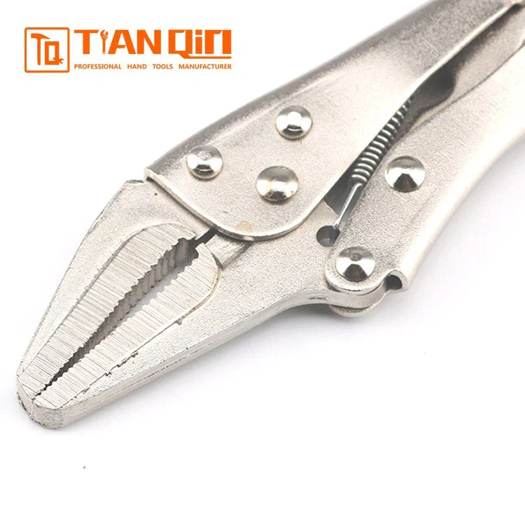 Tianqin TQ83016 9.5″ Sharp Nose Locking Pliers – Heavy Duty Long Nose Vice Grip Tool for Precision Clamping & Gripping - Image 5