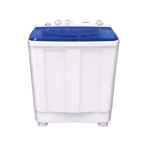 Tornado TWH-Z10DNE-W 10Kg Washing Machine – Half Automatic Twin Tub Washer with Washing & Drying Tubs, Standard and Strong Wash Programs, Energy-Efficient Home Laundry Appliance - Image 2