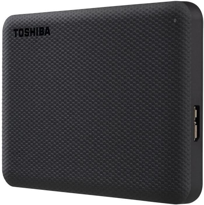 Toshiba 1TB Canvio Advance Portable External Hard Drive - USB 3.2 Gen 1, 2.5" Disc With Automatic Backup (HDTCA10EK3AA) - Image 3