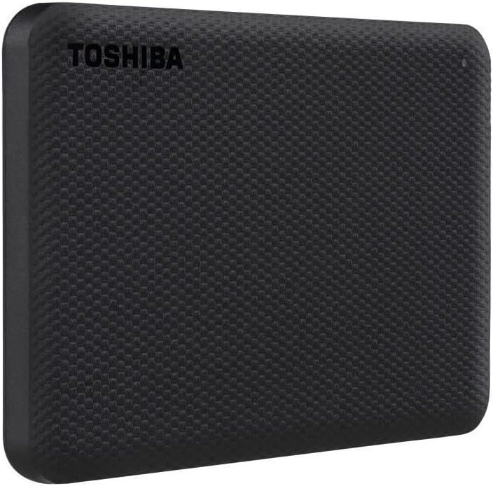Toshiba 2TB Canvio Advance Portable External Hard Drive - USB 3.2 Gen 1, 2.5" Disc With Automatic Backup (HDTCA20EK3AA) - Image 2