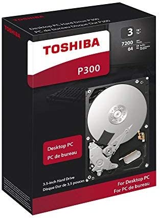 Toshiba Desktop HDD P300 3.5″ - 2TB - 7200RPM - 64MB - Image 3