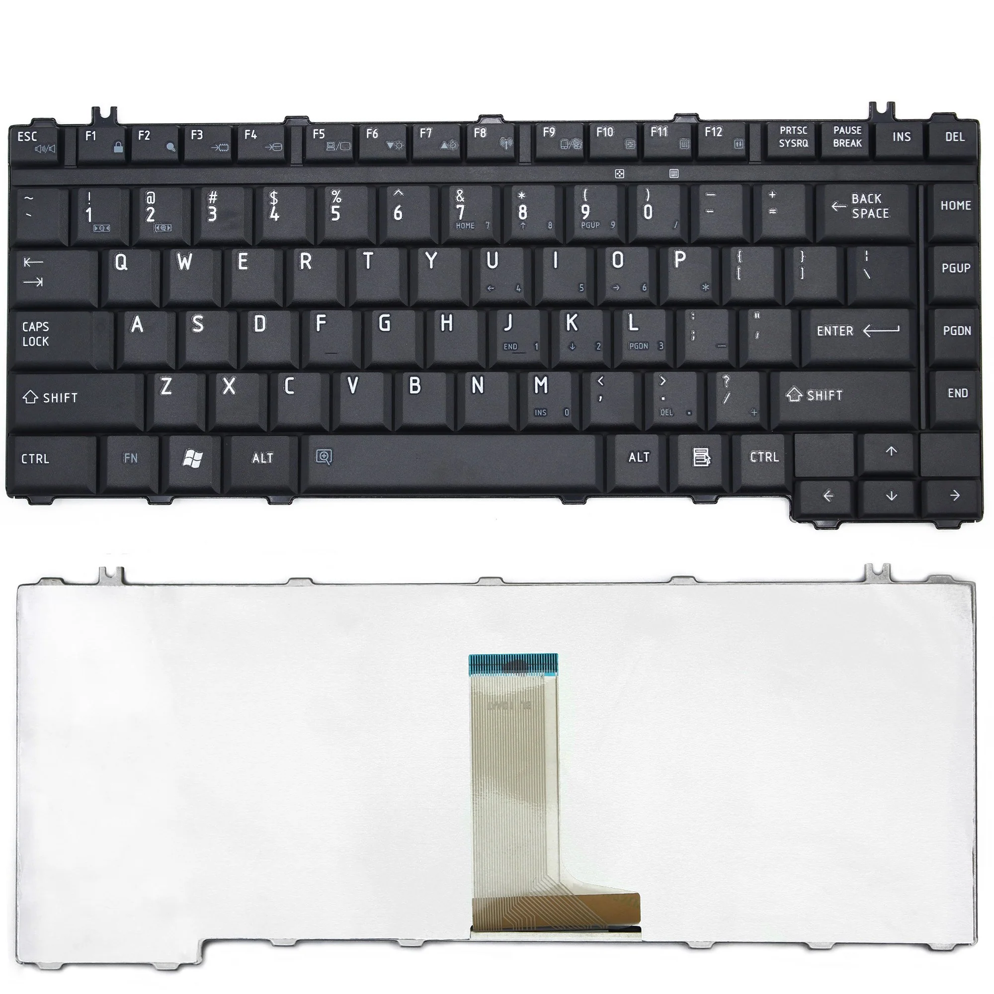 Toshiba Satellite L200 Laptop Replacement Keyboard - Image 2