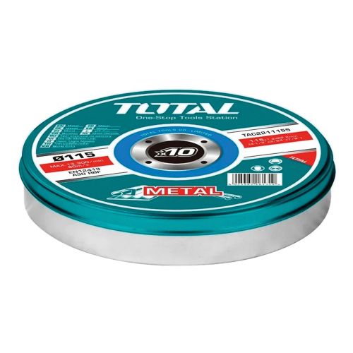 TOTAL TAC210115100 Abrasive Metal Cutting Disc Set 115mm - Image 2