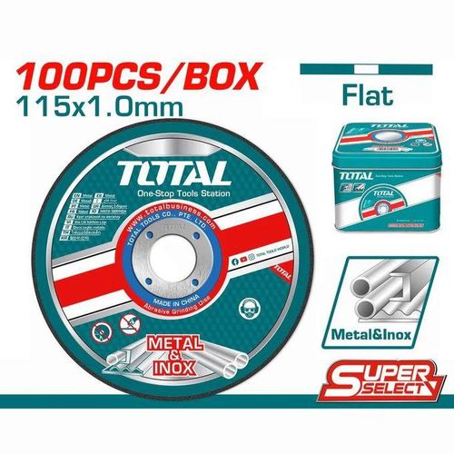 TOTAL TAC210115100 Abrasive Metal Cutting Disc Set 115mm - Image 3