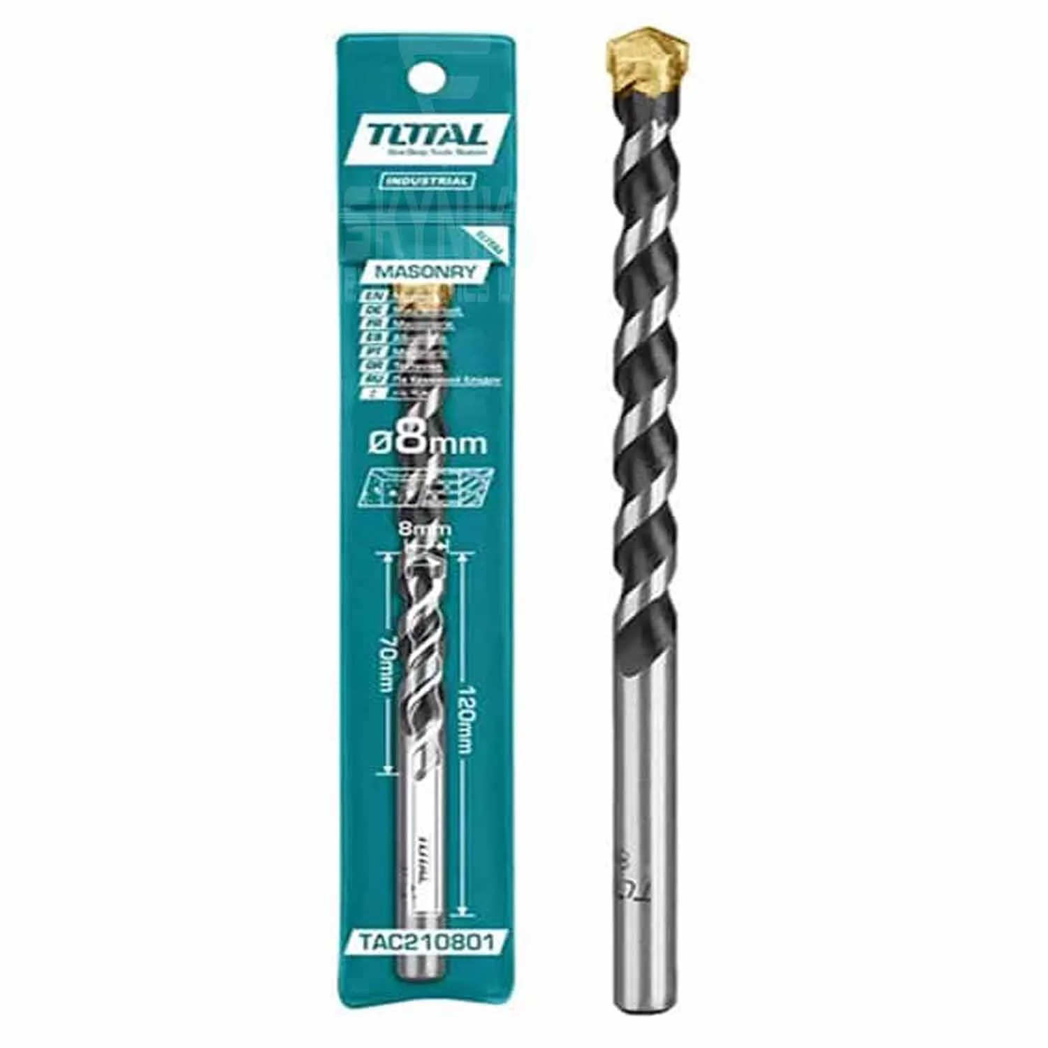 Total TAC210801 Masonry Drill Bit 8mm - Image 2