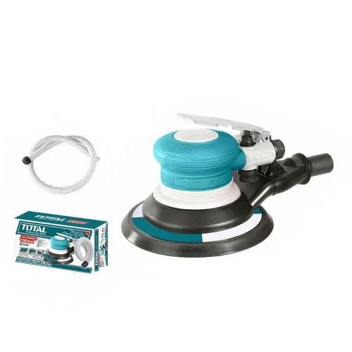 Total TAT91512 150mm (6") Air Sander – Heavy Duty Pneumatic Orbital Sander for Wood, Metal & Automotive Use - Image 2