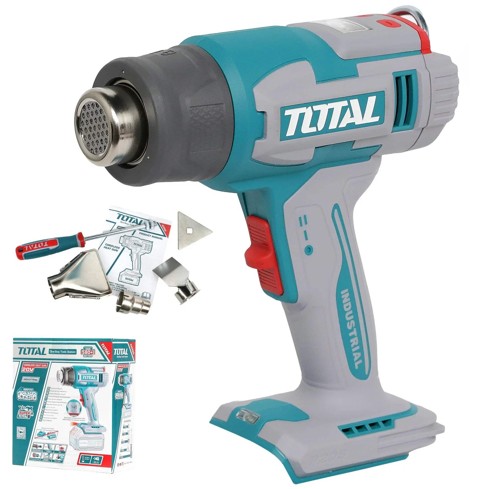 Total TBLI2003 20V Li-ion Cordless heat gun - Image 2