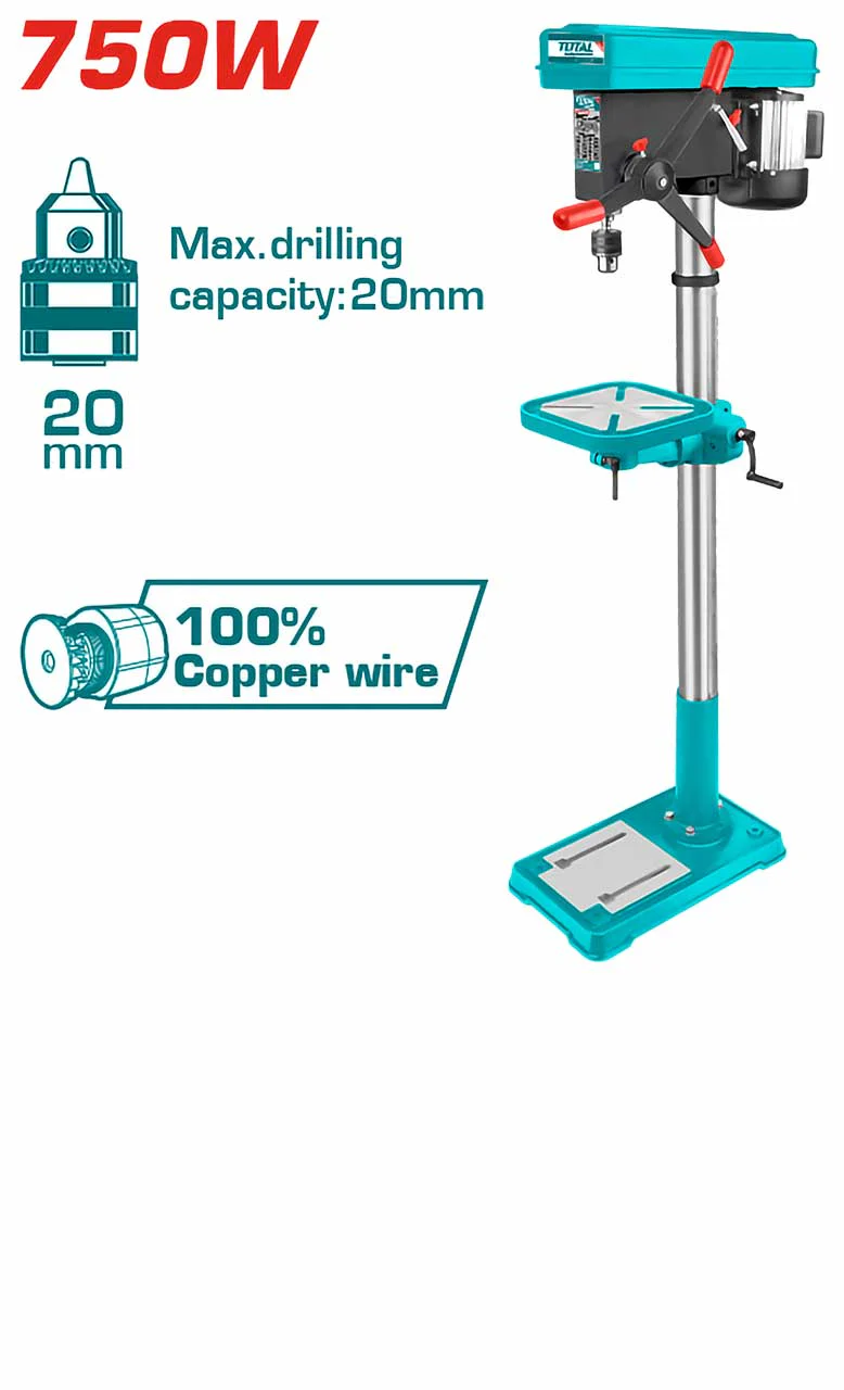 Total  TDP207505 Drill Press