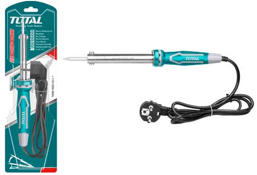 Total TET1606 60W Electric Soldering Iron – High-Power Quick-Heat Soldering Tool for Electronics, DIY, and Professional Projects - Image 2