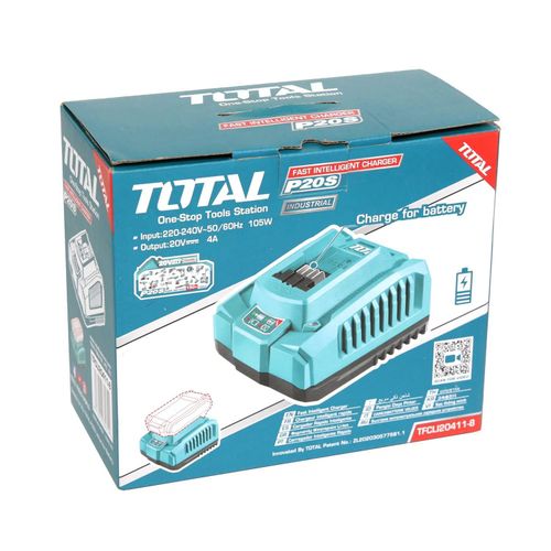 Total TFCLI20411 4.0Ah P20S Battery Charger – Fast, Reliable Power Tool Charger for Total P20S Series Batteries - Image 3