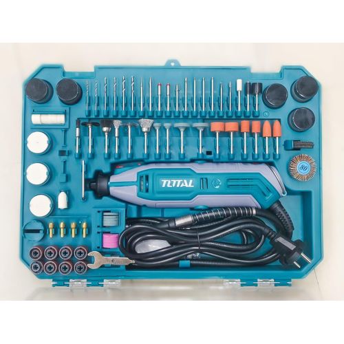 Total TG5133261 252-Piece 130W Mini Grinder – Heavy Duty Electric Grinding Tool Kit for Metal, Wood & DIY Projects - Image 3