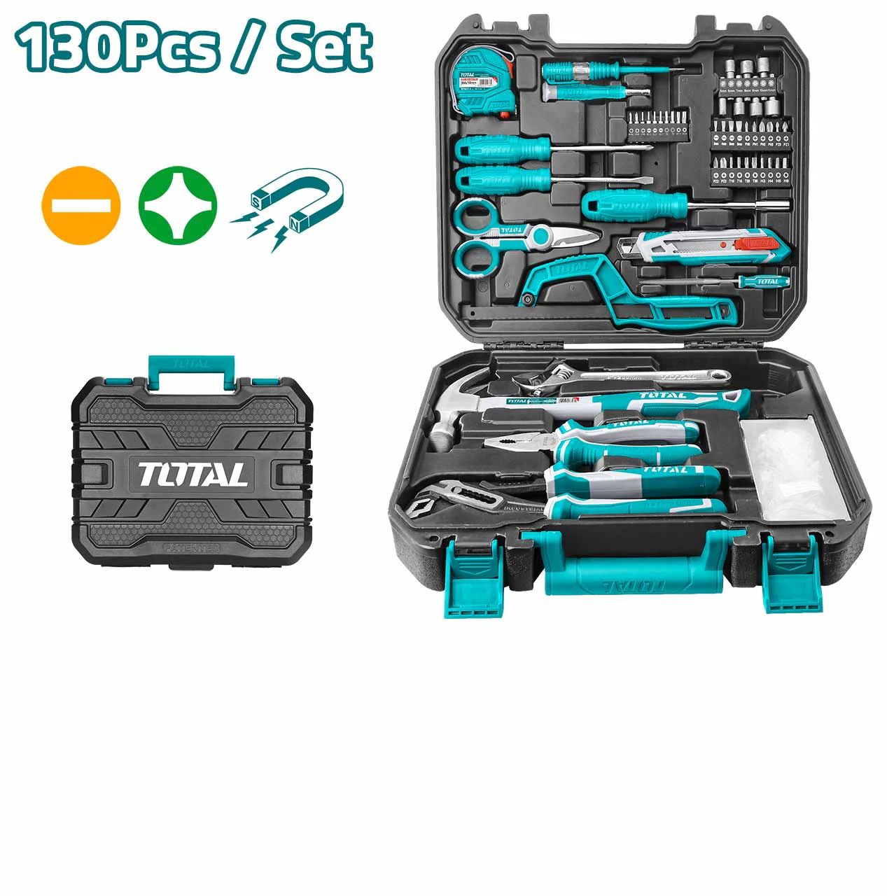 Total THKTHP21306 130 Pcs Tools Set - Image 2