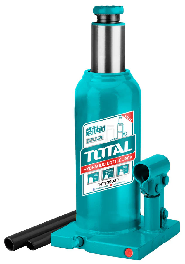 Total THT109022 Hydraulic Bottle Car & Trucks Jack 2 Tons