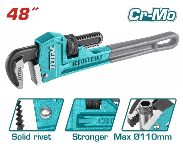 TOTAL THT171486 Pipe wrench 48" / 1200mm