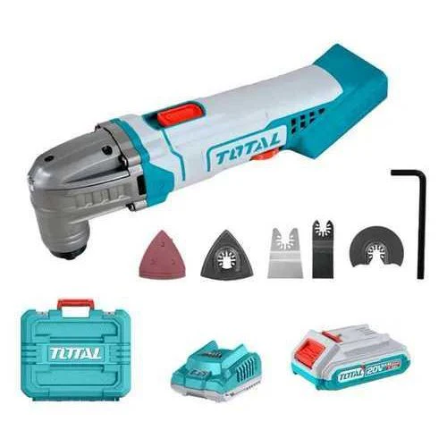 Total TMLI20228 20V Cordless Multi-Tool – Versatile Battery-Powered Tool for Cutting, Sanding & DIY Projects - Image 2