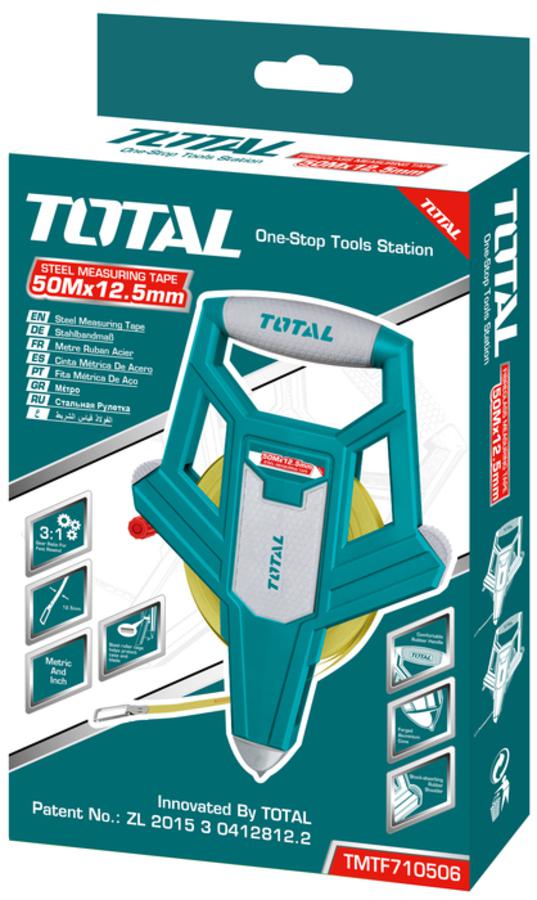 Total TMT710506 Steel Measuring Tape 50m - Image 2