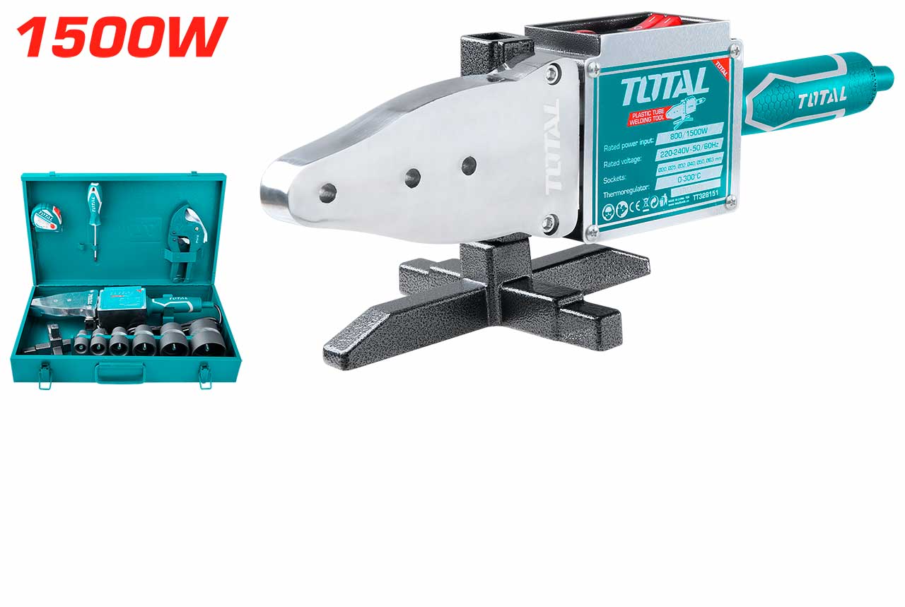 Total TT328151 Plastic Tube Welding Tool 800W/1500W - Image 2