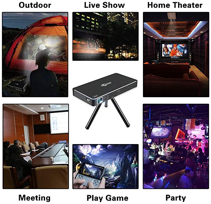 TOUMEI Mini Portable Projector - Image 3