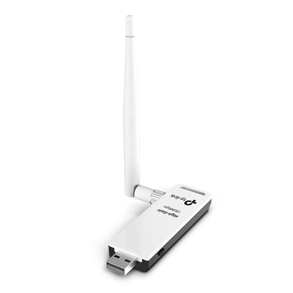 TP-Link 150Mbps High Gain Wireless USB Adapter for PC and Laptops (TL-WN722N) - Image 2