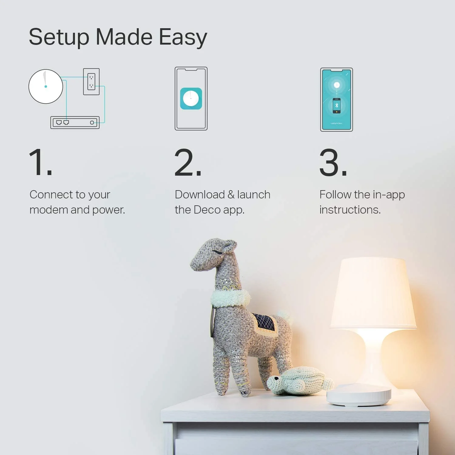 TP-Link Deco M5 AC1300 Whole Home Mesh Wi-Fi System (3 Pack) - TL-DECO M5 - Image 3
