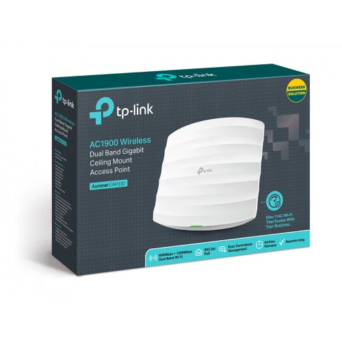 TP-Link EAP330 AC1900 Wireless Dual Band Gigabit Ceiling Mount Access Point - Image 3