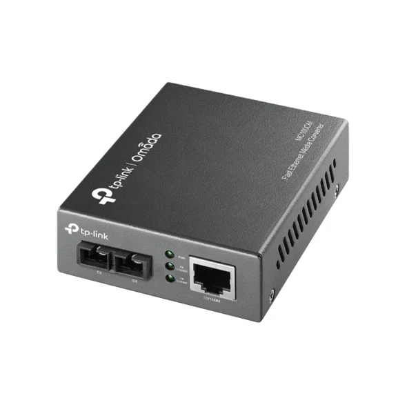 TP-Link TL-MC100CM 10/100Mbps Multi-Mode Media Converter – Ethernet to Fiber Converter, SC Port, Up to 2km