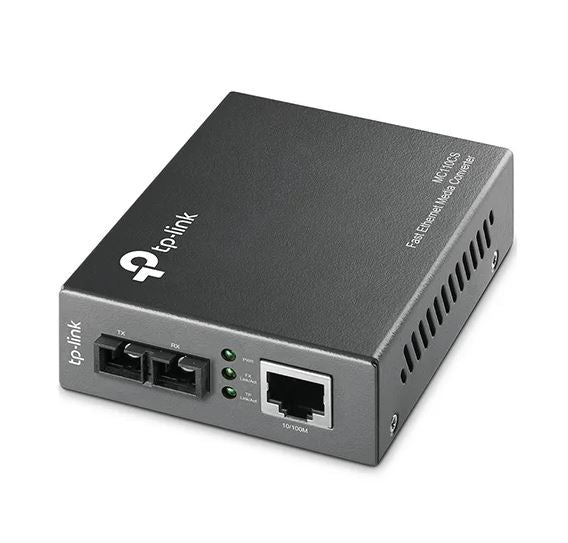 TP-Link MC110CS Single-Mode Media Converter - 10-100Mbps Ethernet to Fiber (SC, 20km) - Image 3