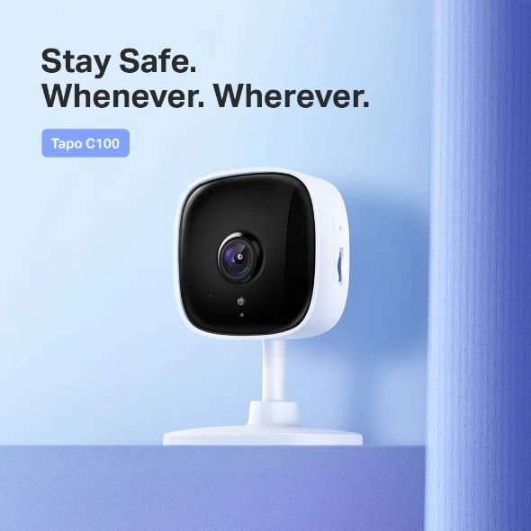 TP-LINK Tapo C100 Home Security Wi-Fi Camera - Image 4