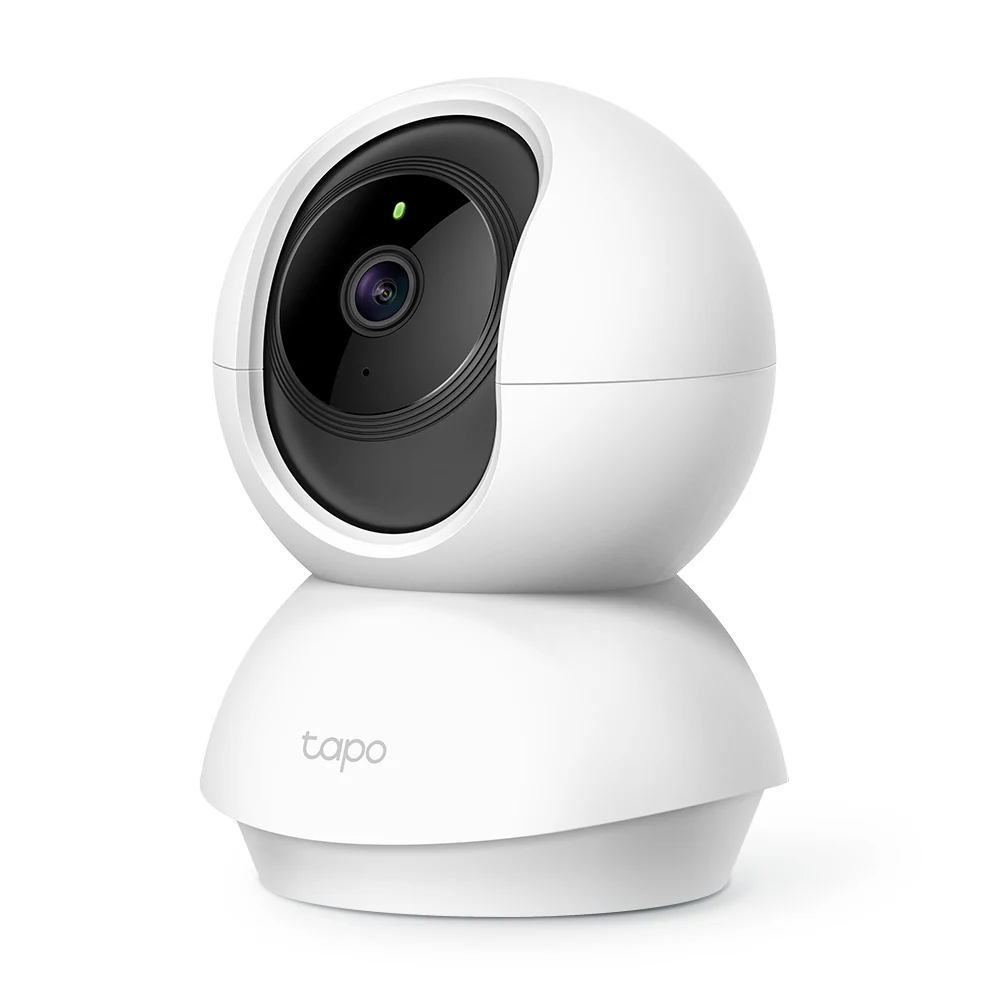 TP-Link Tapo C210 Pan/Tilt Smart Security Camera - Indoor CCTV, 360° Rotational Views, Works with Alexa&Google Home, No Hub Required, 3MP(2304 × 1296) High Definition, Night Vision, SD Storage(Tapo C210)