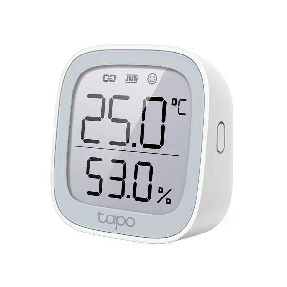 TP-Link Tapo T315 Smart Temperature Humidity Monitor – Intelligent Digital Environmental Sensor for Home, Office, Baby Room, Greenhouse, Storage, and Smart Climate Monitoring Applications