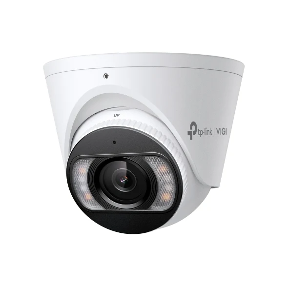 TP-Link TL-InSight S455 (2.8mm) 5MP Full-Color Turret Network Camera – IP67 Weatherproof PoE Security Camera with Smart Analytics & Two-Way Audio