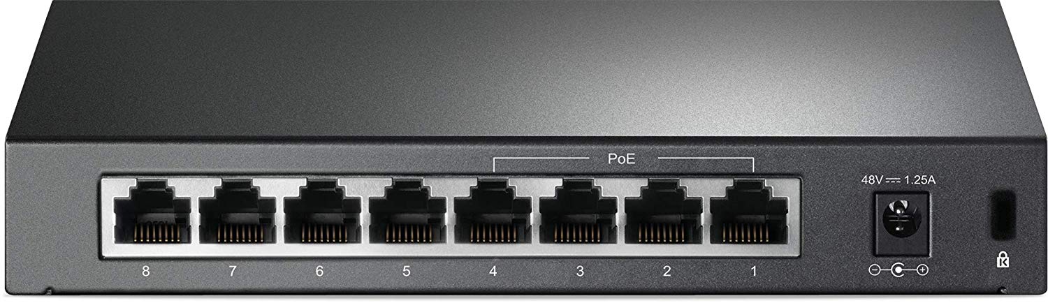 TP-Link TL-SF1008P 8-Port 10/100Mbps Desktop Switch with 4-Port PoE+ - Image 3