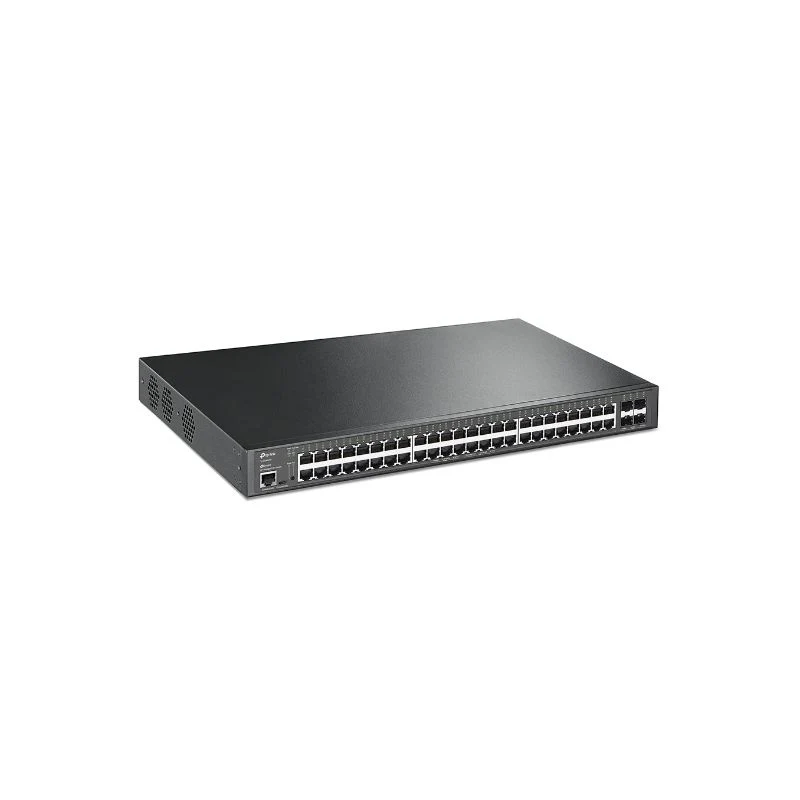 TP-Link TL-SG3452P 48 Port Gigabit L2+ Managed PoE Switch - 48 PoE+ Port, 4 x SFP Slots, PoE Auto Recovery, Omada SDN Integrated, IPv6, Static Routing - Image 2