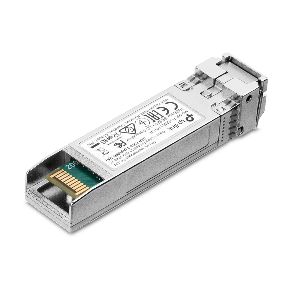 TP-Link TL-SM5110-SR 10Gbps 850nm 300m SFP+ LC Transceiver – High-Speed Multi-Mode Fiber Optical Module for Data Centers, Enterprise Networking, and 10G Infrastructure Connectivity - Image 4