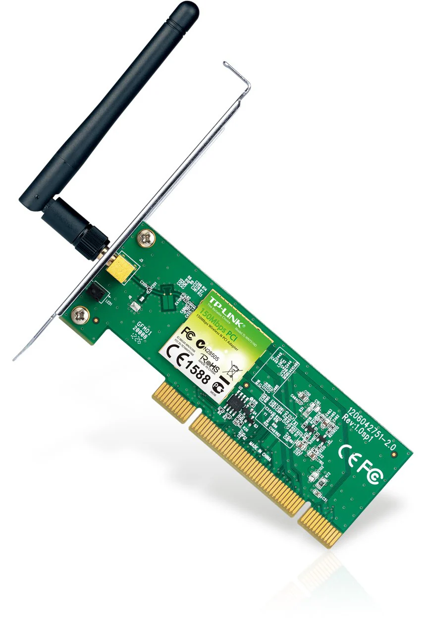 TP-Link TL-WN751ND 150Mbps Wireless N PCI Adapter - Image 2
