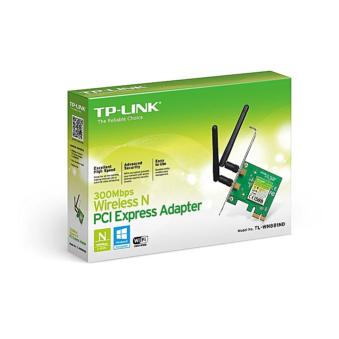 TP-Link TL-WN881ND 300Mbps Wireless N PCI Express Adapter (TL-WN881ND) - Image 3