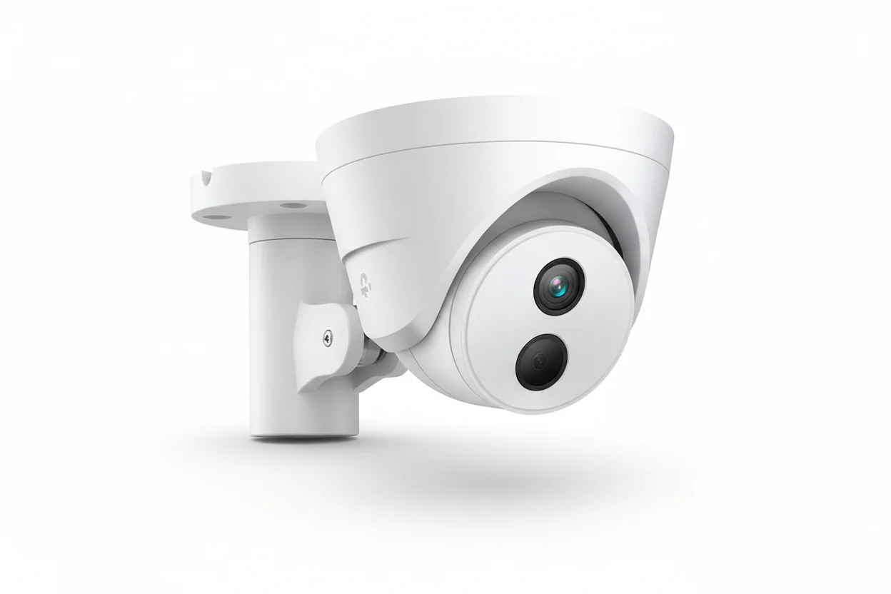 TP-Link VIGI EasyCam C420 (2.8mm) 2MP Full-Color Turret Network Camera – 1080p IP CCTV with Night Color & PoE