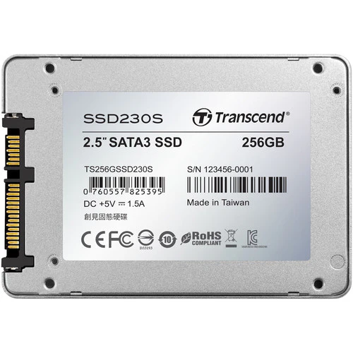 Transcend 256GB SATA III 6Gb/s SSD230S 2.5 inch Internal Solid State Drive - SSD-  TS256GSSD230S - Image 3
