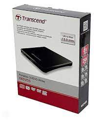 Transend External Portable DVD Writer Slim USB2.0 Black (TS8XDVDS-K) - Image 2