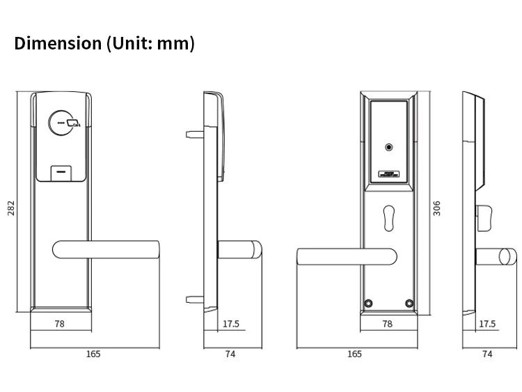 Trendy Hotel E300 Smart Lock - Image 3