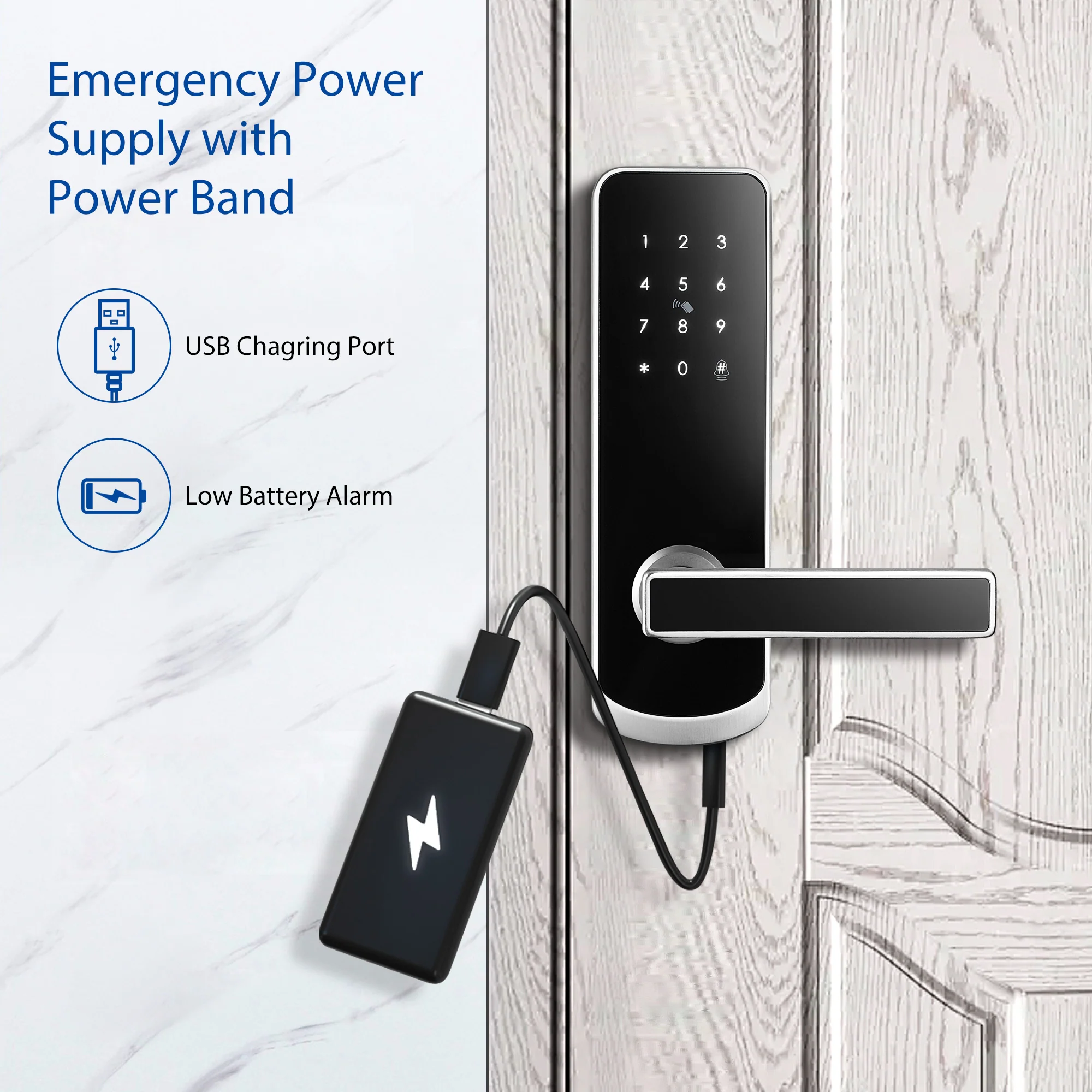 Trendy Lock X1 Pro Premium Biometric Smart Lock - Image 5