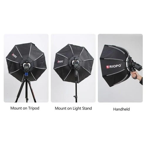 Triopo KX55cm Softbox universal for Godox V1 - Image 4
